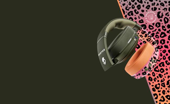 skullcandy x burton crusher evo szenzoros basszus fejhallgató személyes hangzássalSkullcandy VB8859 szemtelen természet