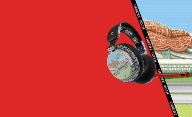 skullcandy x street fighter plyr többplatformos vezeték nélküli játék headsetSkullcandy VB8869 utcai harcos