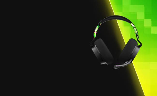 Gaming essential prémium hangzású slyr többplatformos vezetékes játék headsetSkullcandy VB8855 zöld digihype
