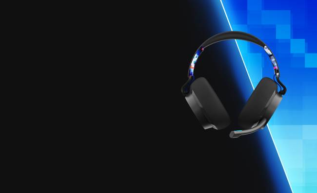 fejlett játékhoz hangolva slyr pro többplatformos vezetékes játék headsetSkullcandy VB8853 kék digihype