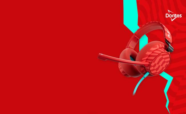 skullcandy x doritos slyr többplatformos vezetékes játék headsetSkullcandy VB8870 doritos vörös