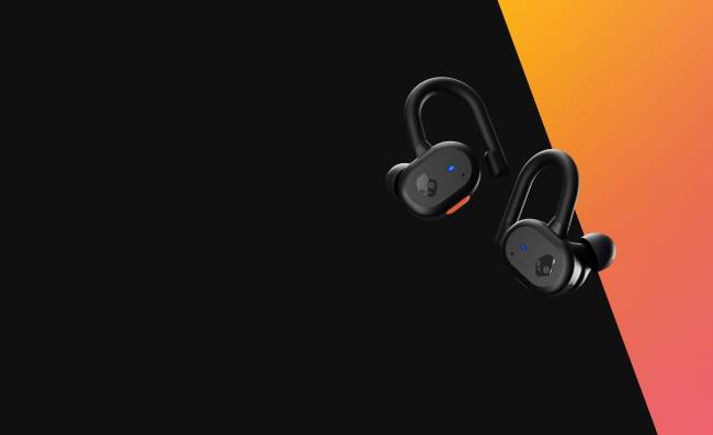 Bővíthető, biztonságosan illeszkedő, push-aktív, valódi vezeték nélküli fülhallgatókSkullcandy VB8815 fekete/narancs