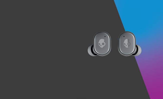 Bővíthető tech prémium hangzás igazi vezeték nélküli fülhallgatókSkullcandy VB8811 hideg szürke