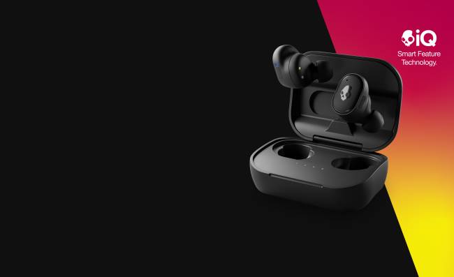Bővíthető tech prémium hangzás igazi vezeték nélküli fülhallgatókSkullcandy VB889 igaz fekete