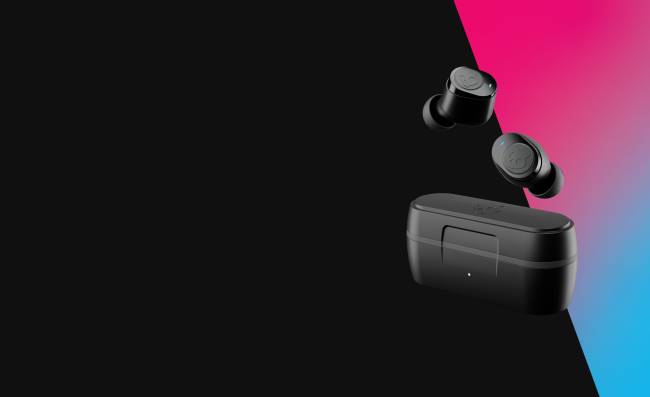 Teljesen vezeték nélküli alapvető, valódi 2 vezeték nélküli fülhallgatóSkullcandy VB8824 igaz fekete