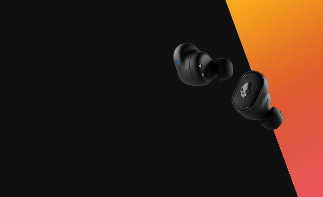 bővíthető technológiai vezeték nélküli töltés, amely valódi vezeték nélküli fülhallgatókat biztosítSkullcandy VB887 fekete/narancs