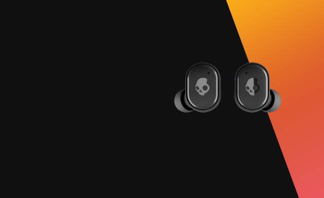 bővíthető technológiai vezeték nélküli töltés, amely valódi vezeték nélküli fülhallgatókat biztosítSkullcandy VB887 fekete/narancs