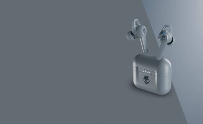 nincs vezeték nincs zaj indy és zajszűrés valódi vezeték nélküliSkullcandy VB884 hideg szürke