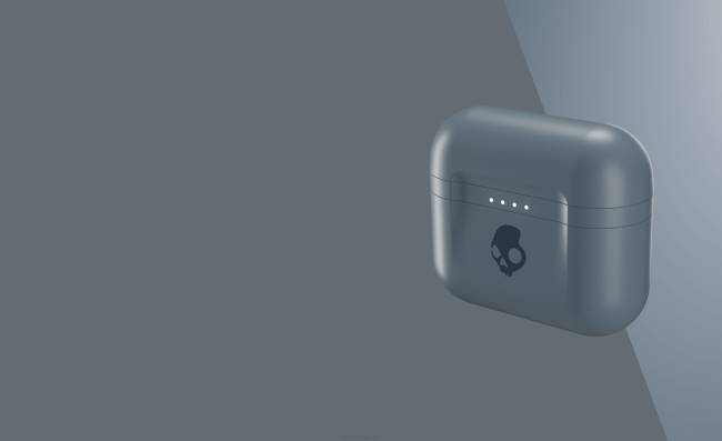 nincs vezeték nincs zaj indy és zajszűrés valódi vezeték nélküliSkullcandy VB884 hideg szürke