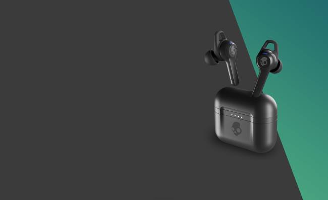nincs vezeték nincs zaj indy és zajszűrés valódi vezeték nélküliSkullcandy VB885 igaz fekete