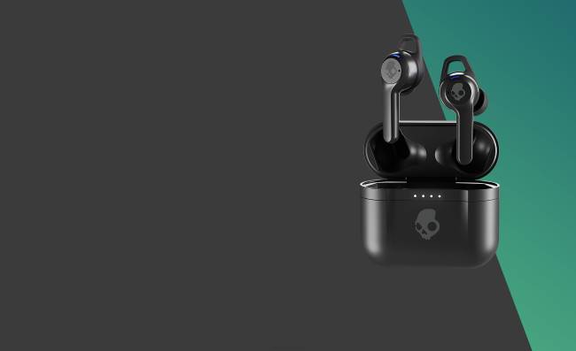 nincs vezeték nincs zaj indy és zajszűrés valódi vezeték nélküliSkullcandy VB885 igaz fekete