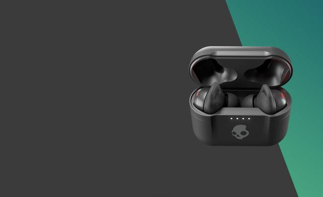 nincs vezeték nincs zaj indy és zajszűrés valódi vezeték nélküliSkullcandy VB885 igaz fekete