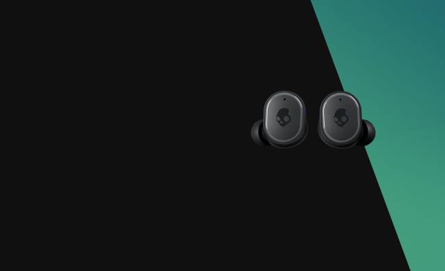 tökéletesen egyszerű zajszűrő sesh és valódi vezeték nélküli fülhallgatókSkullcandy VB886 fekete