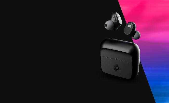 zsebméretű és testreszabott mod true vezeték nélküli fülhallgatókSkullcandy VB8819 igaz fekete