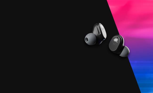 zsebméretű és testreszabott mod true vezeték nélküli fülhallgatókSkullcandy VB8819 igaz fekete