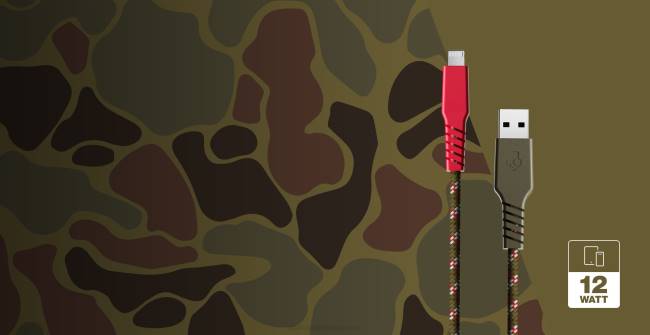 az út a tápvezetékhez + fonott töltőkábelSkullcandy VB8840