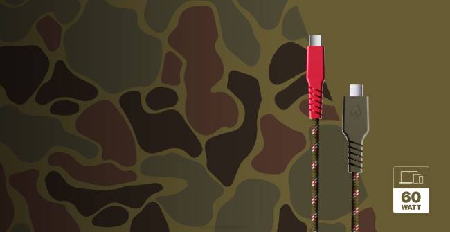 az út a tápvezetékhez + fonott töltőkábelSkullcandy VB8843